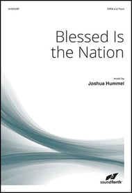 Blessed is the Nation SATB choral sheet music cover Thumbnail